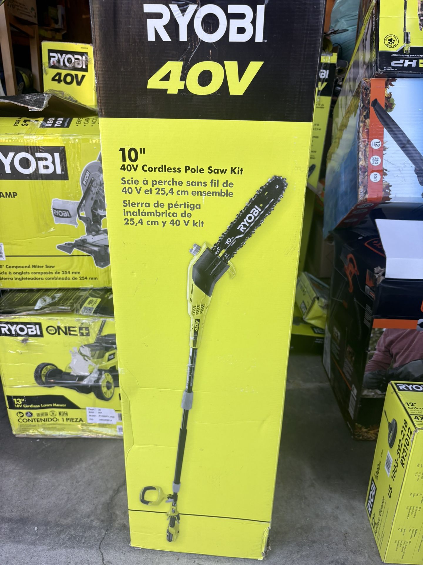 Ryobi Cordless Pole Saw