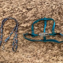 Dog Harness And Leash Size Medium