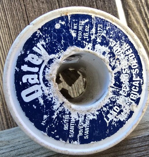 OATEY 95/5 lead free solder spool