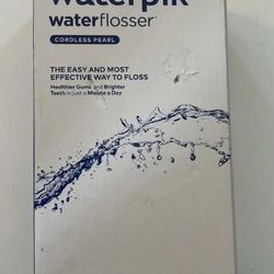 Waterpik Portable Cordless Pearl Water Flosser - White