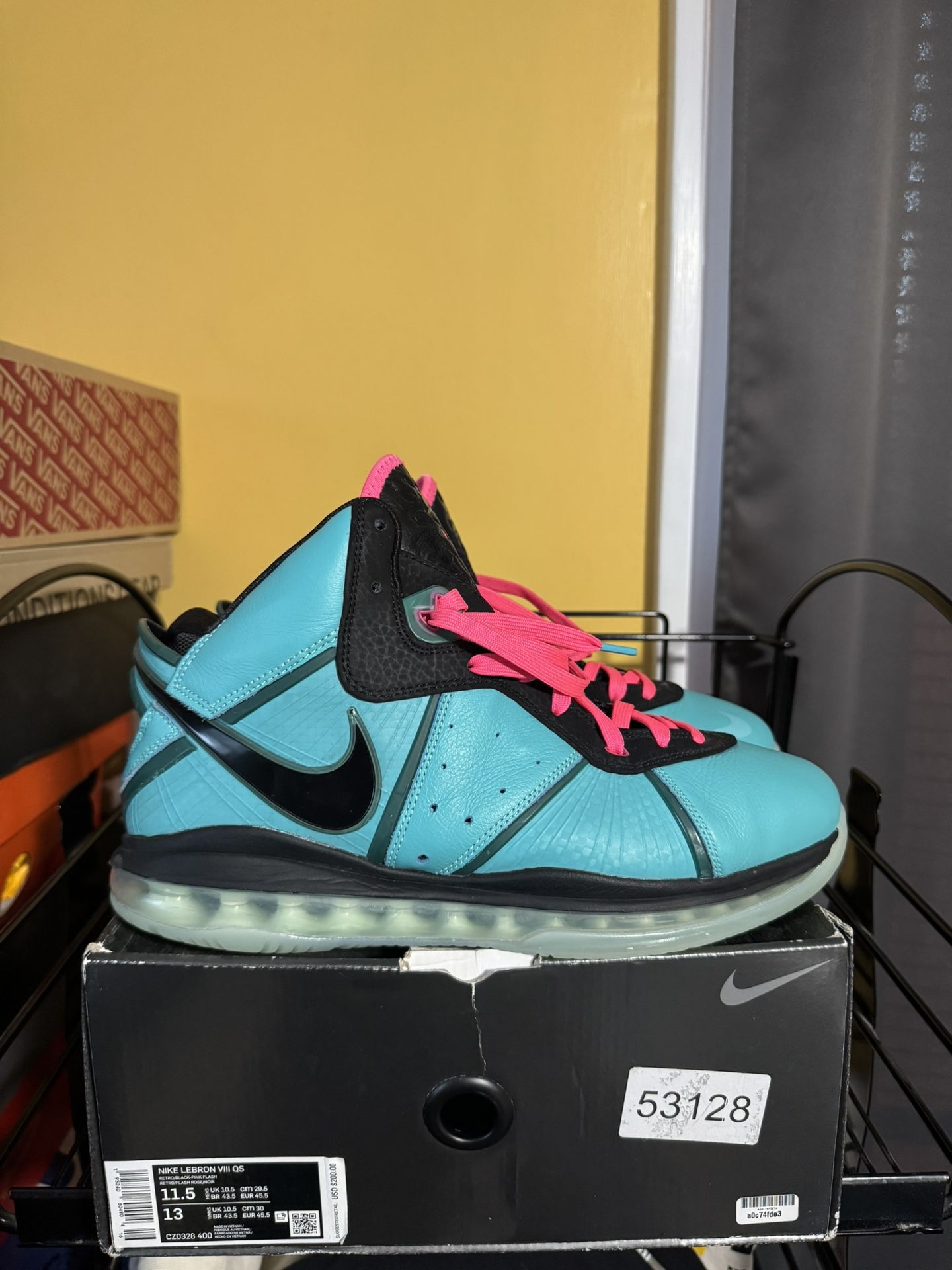 Nike LeBron Retro 8 South Beach