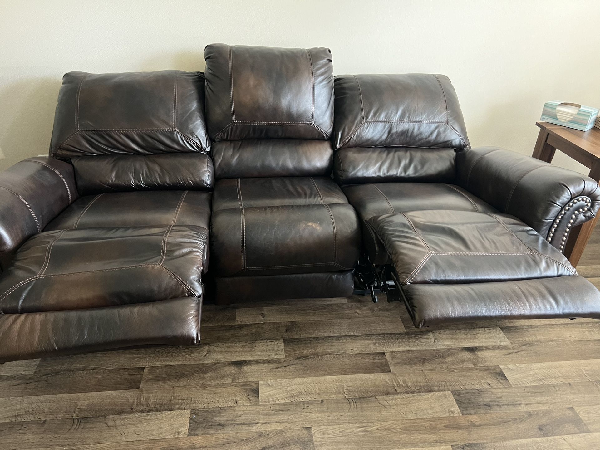 Real Leather Couch for Sale in Lake Forest, CA OfferUp