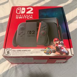 Nintendo Switch 2 brand new!! With Mario kart world