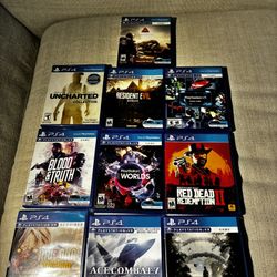 PS4 games