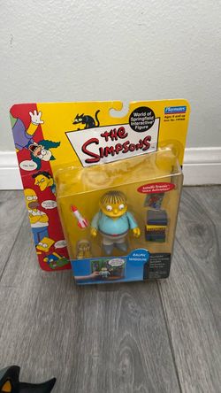 The Simpsons World Of Springfield Series 4 Ralph Wiggum Interactive Figure
