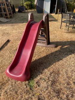 Large Kids Plastic Outdoor Slide
