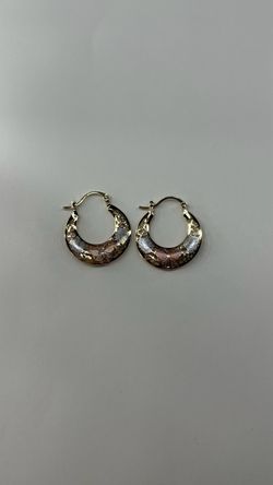 Gold Mexican Folklorico Dance Earrings