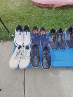 Shoes size 10 1/2 Skechers  for each one in great condition
