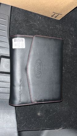 owners manual w/case for 2018 kia sorento