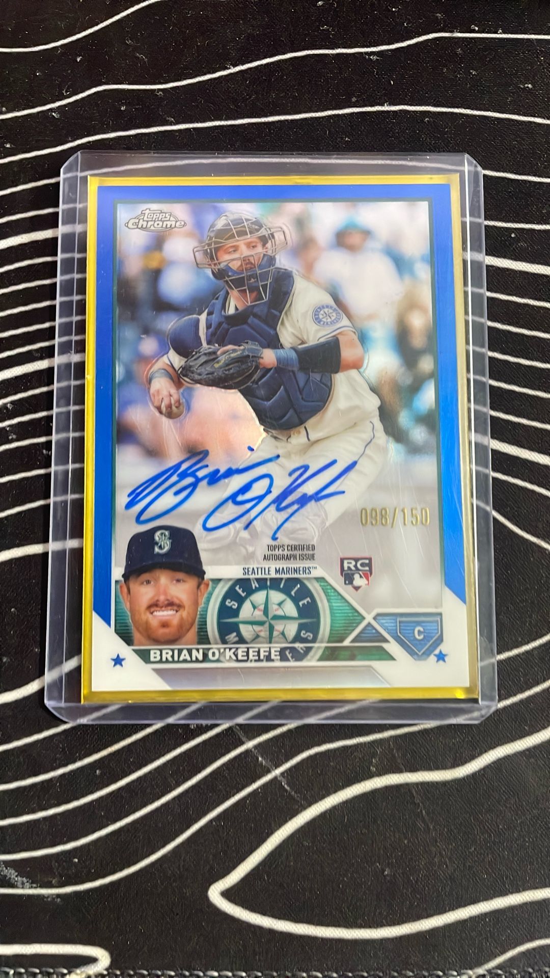Brian O’keefe Signed Rookie Card