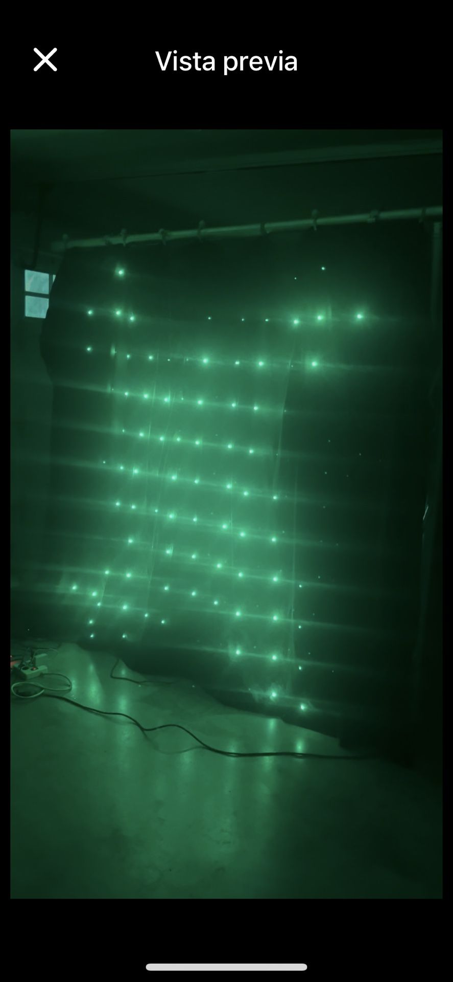 Courtain. Led Dmx For -/: Dj-/: Equipment