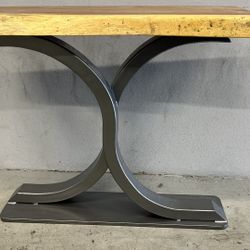 One Of A Kind - Live Edge Console Table