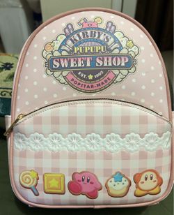 Kirby's Pupupu Sweet Shop Mini Backpack
