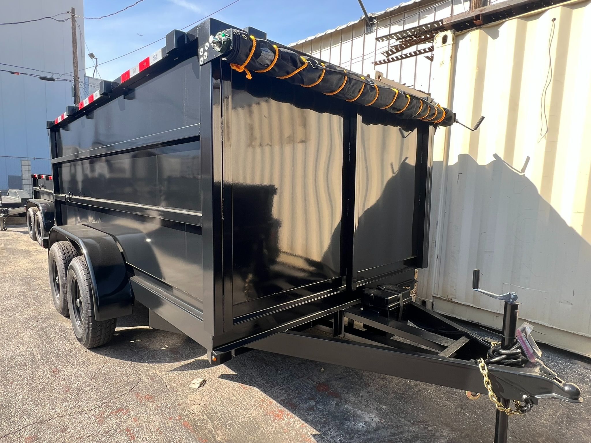 2025 Sky Trailers Dump Trailer 8X12X4 5.2K AXLES
