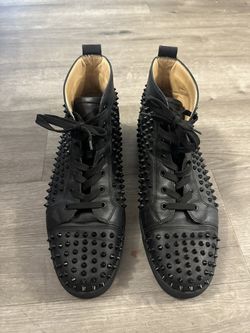 Men’s Christian Louis Vuitton High Top Spike Sneakers