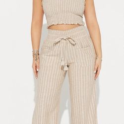 Adele Linen Pant Set -