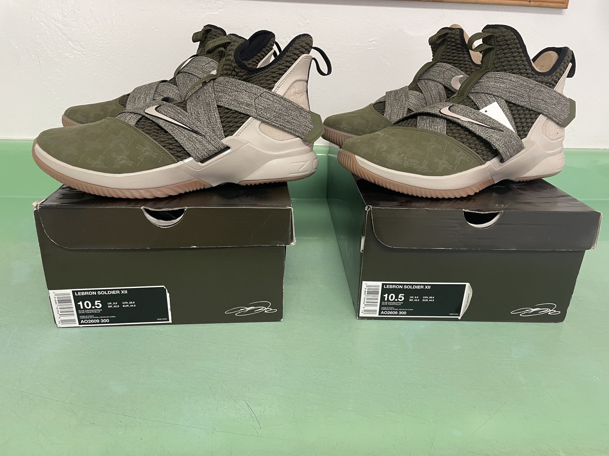 Nike Lebron Soldier XII   New  2 Pairs