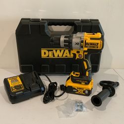 DEWALT 20-Volt MAX XR Cordless Brushless 3-Speed 1/2 in. Hammer Drill with 20-Volt 5.0Ah Battery & Charger