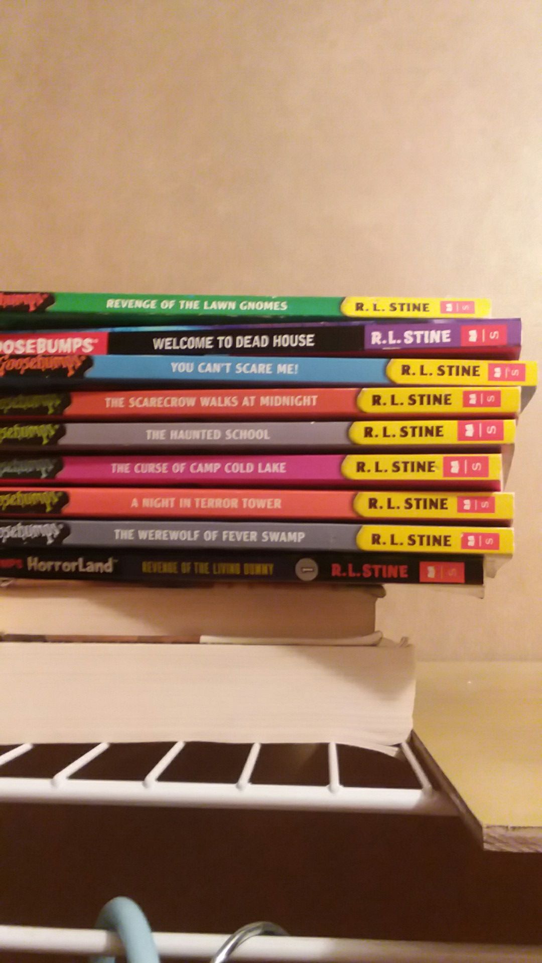 Goosebumps books