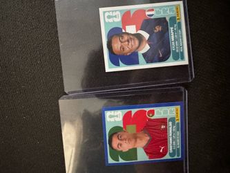Blue Ronaldo & White Mbappe Panini FIFA World Cup 2026