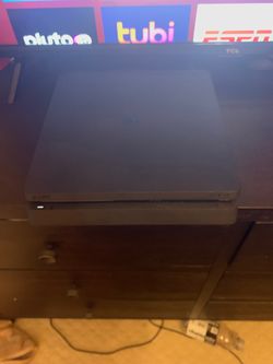 PS4 with a lot of games