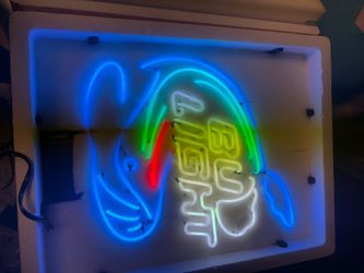 Neon Bud Light sign