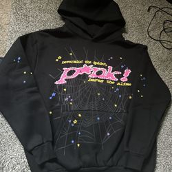 Black Pink Sp5der Hoodie
