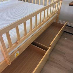 Baby Bed With Matress