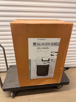 Glacier Bay 24 in Vanity with Top – Dusk