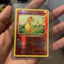 Charmander 2016 Pokémon Card