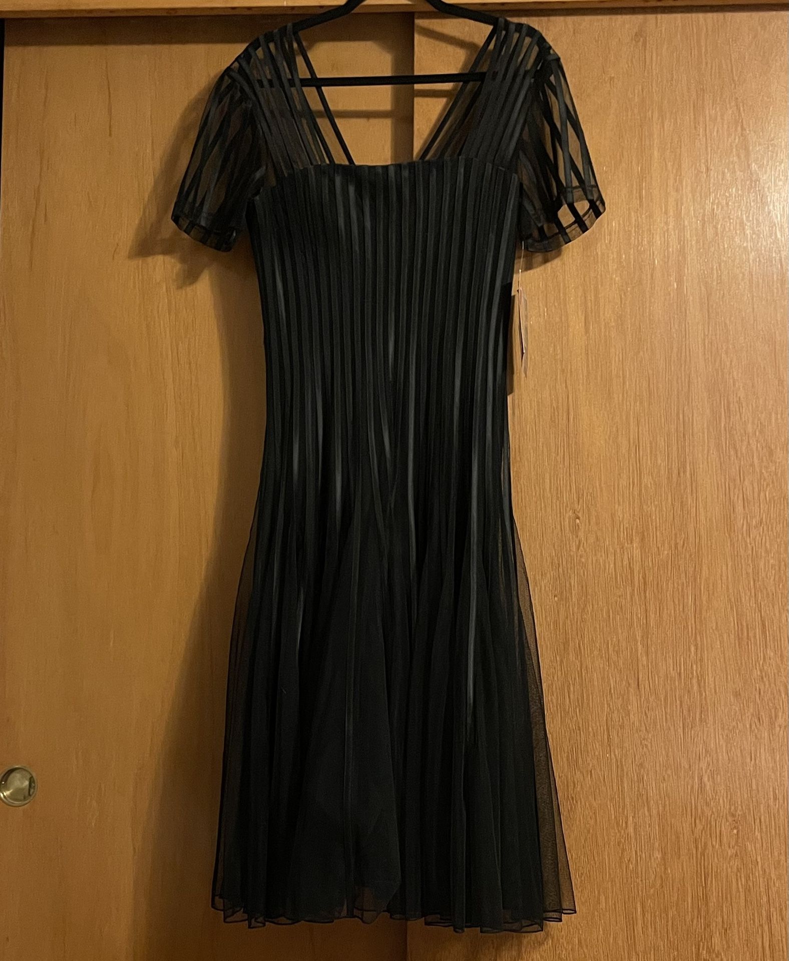 PRICE REDUCED! Black Cocktail Dress - Size 8
