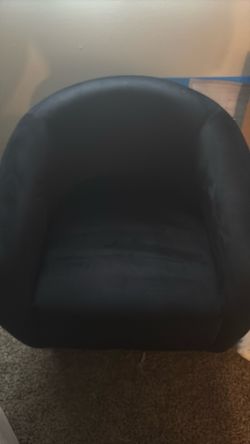 Velvet Black Ancient Chairs