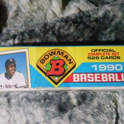 1990'$   "UNWRAPPED " BASEBALL  CARDS  COMPLETE SET 