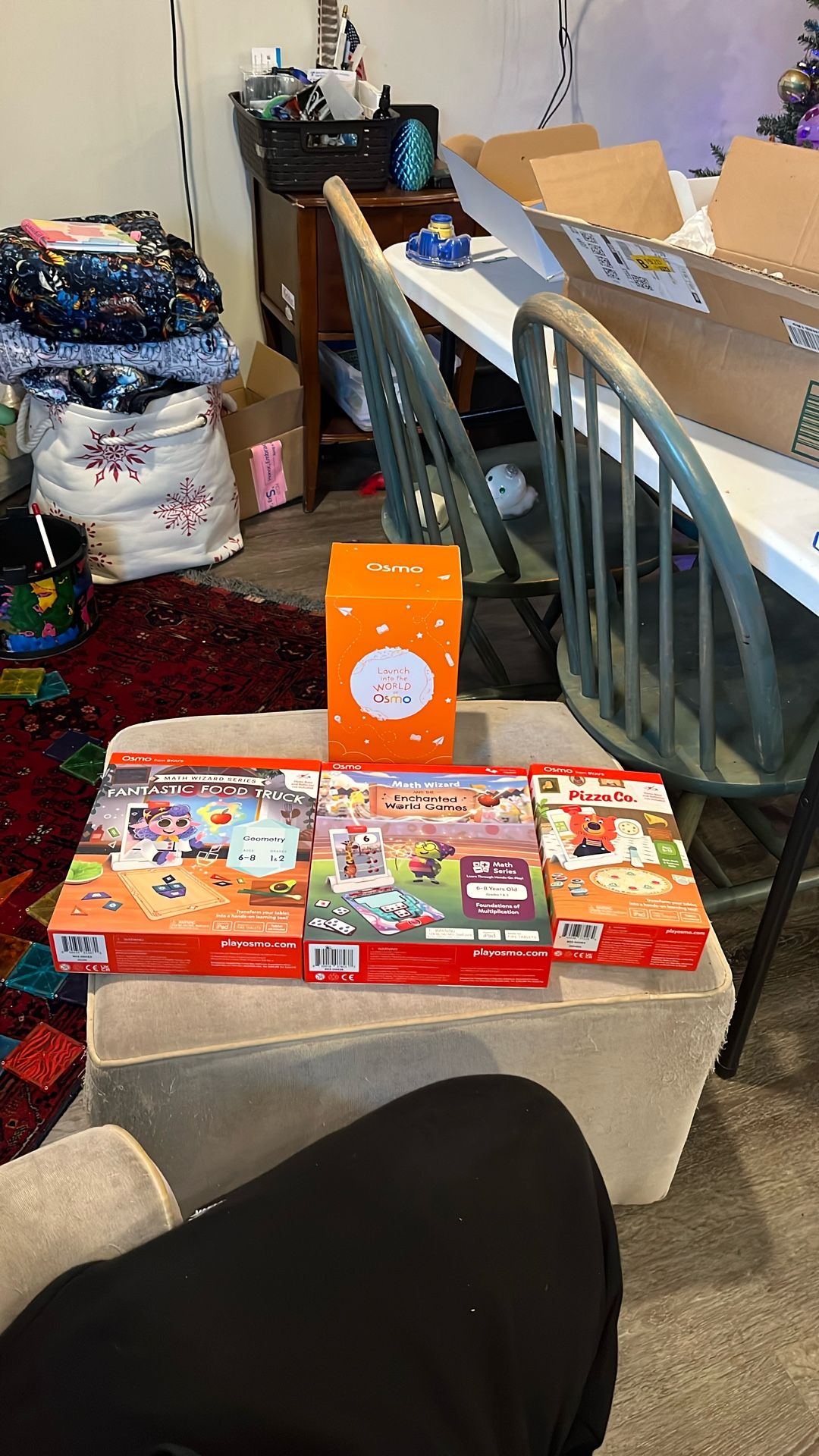 Osmo iPad/Tablet Base And Math Wizard Series Games 