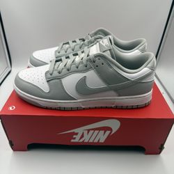 Nike Dunk Low Grey/White – Size 10 – Brand New