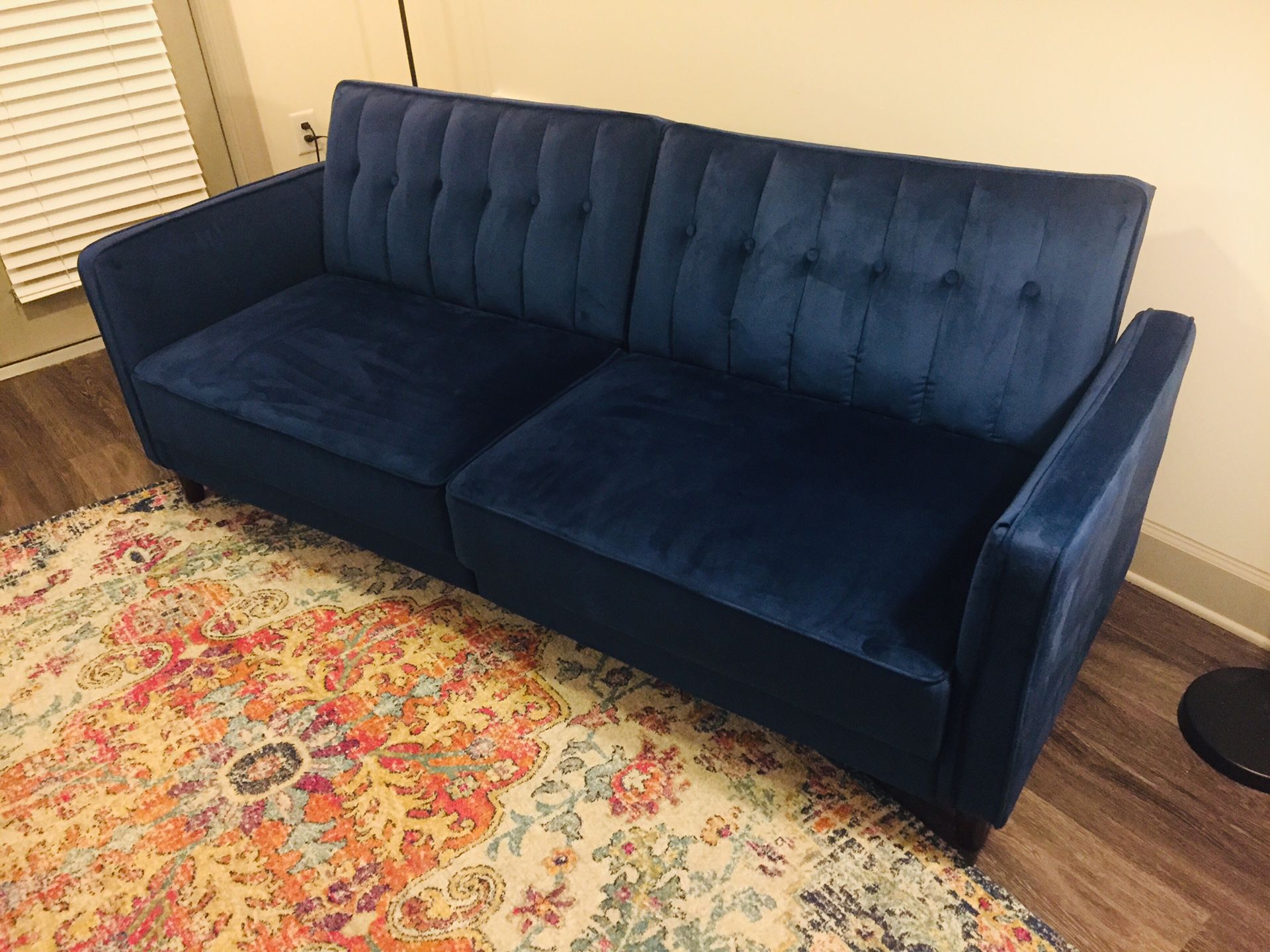 Royal Blue Wayfair Futon Sofa