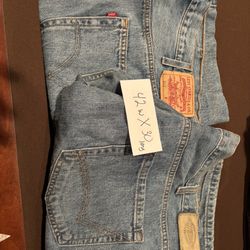 Various Mens Jeans in Size 42
