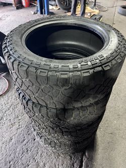 TIRES - LT275/55R20 GOOD CONDITION
