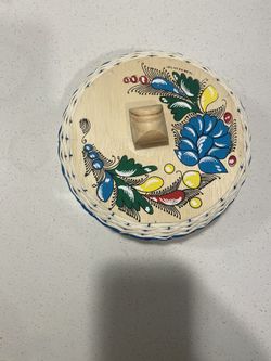  Tortilla Basket - Unicel Foam & Palm Straw Holder Tortillera