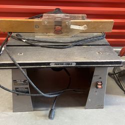 Porter Cable Router Table 698 And 8901 Router