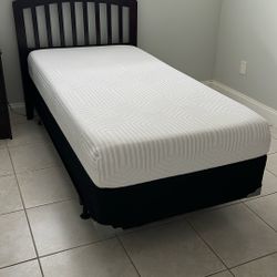 Twin size mattress & box spring 