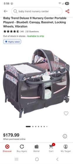 Baby Trend Deluxe II Nursery Center