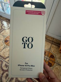 Iphone 15 PRO max screen protector $20 NEW