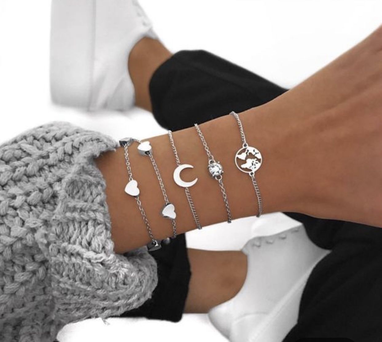 Earthy Love Bracelet set 