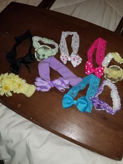 Baby bow headbands