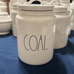 Rae Dunn Jar Coal