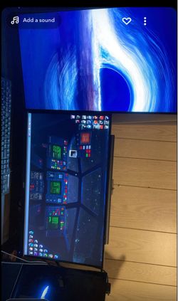 Gaming pc with 2 monitors
