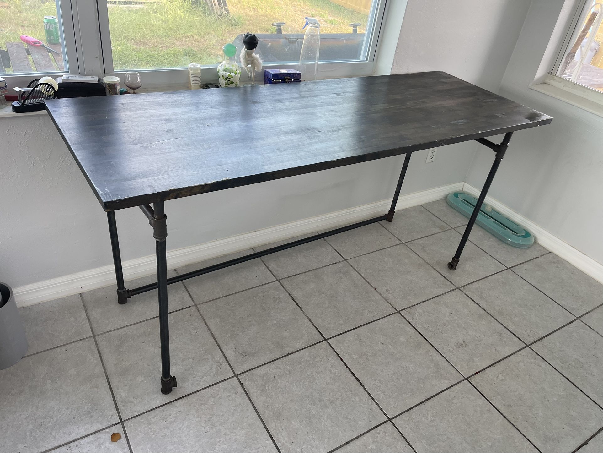 Butcher Block Table/desk