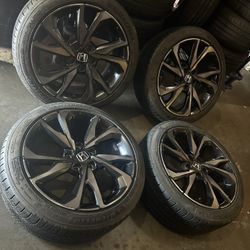 Set Rims&tires 18” OEM Honda Civic Firm Price,,, 