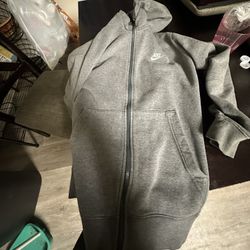 Dark Grey Nike Zip UP